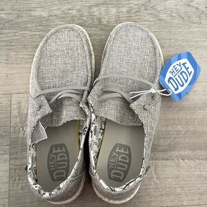 Hey Dude Women's Gray Sneakers